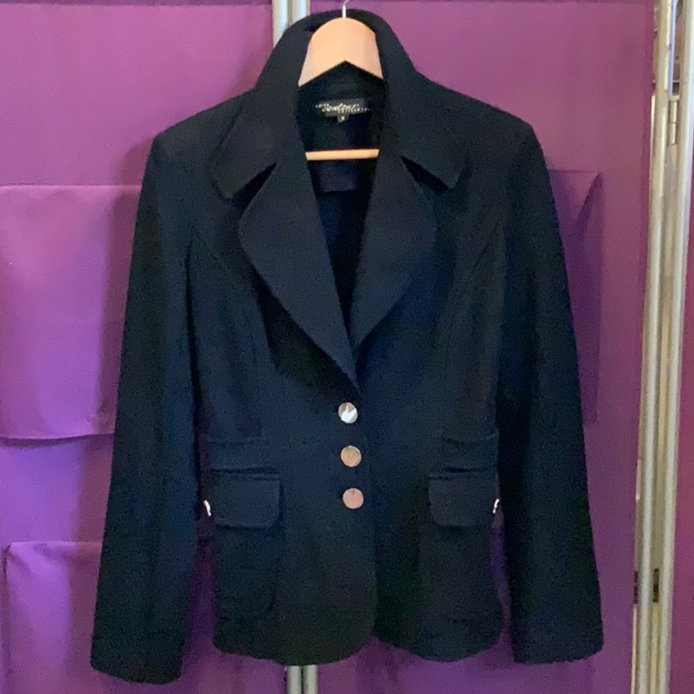 Cache Contour Collection Jacket With Silver Detai… - image 1